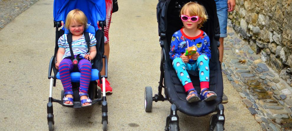 Resevagn bast i test