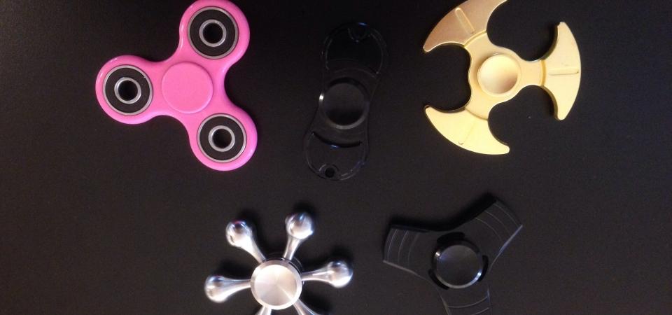 Fidget spinner Bast i test