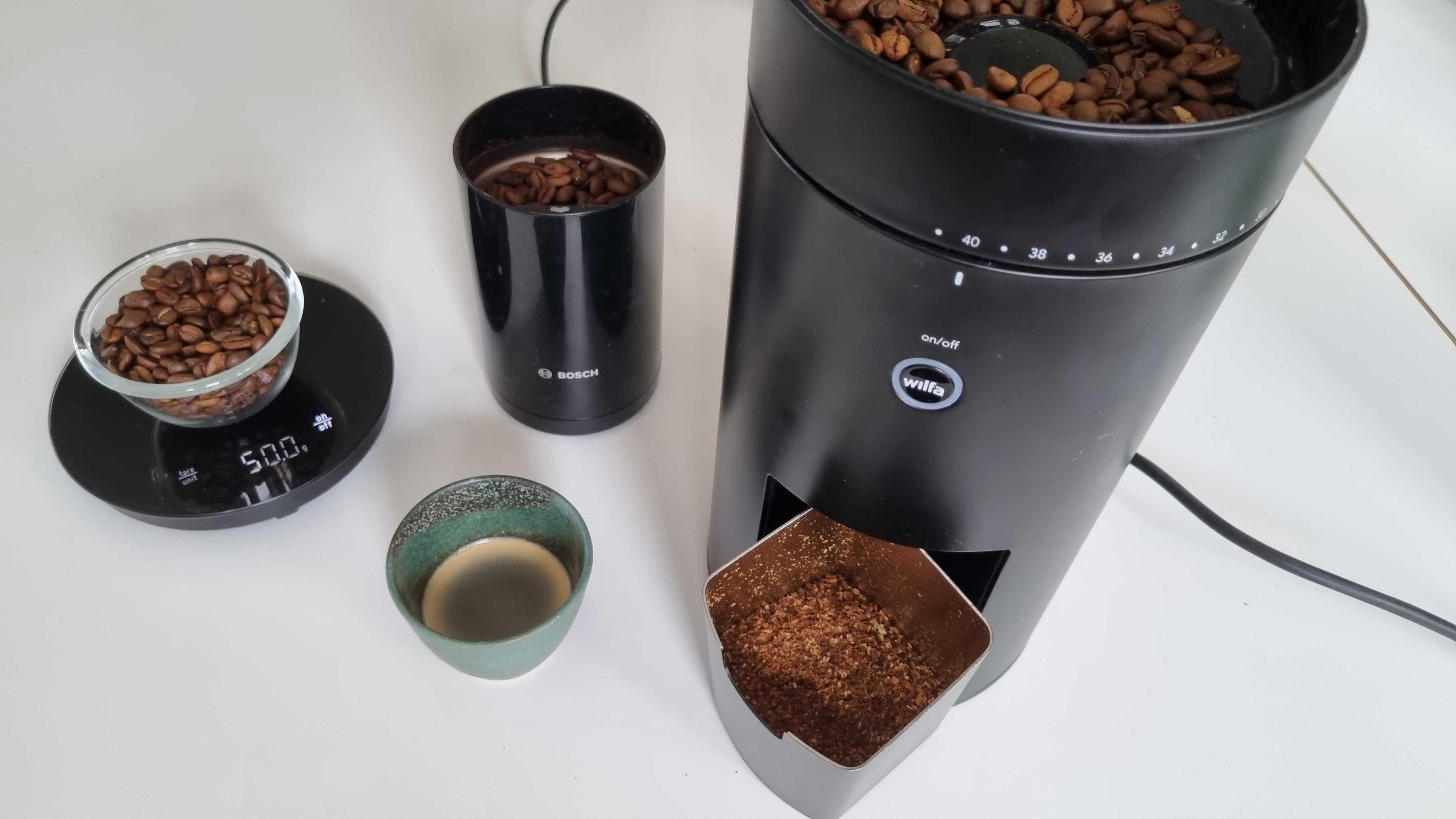 Kaffekvarn bast i test